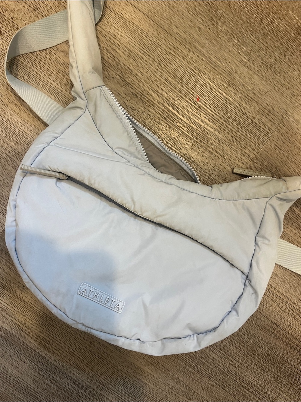 Athleta crossbody light blue bag - Picture 1 of 5